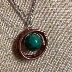 Handmade REAL copper necklace